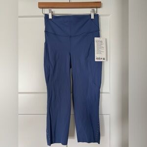 Lululemon Fast and Free High-Rise Crop Legging, 19” with Pockets